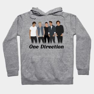 one direction flat Hoodie